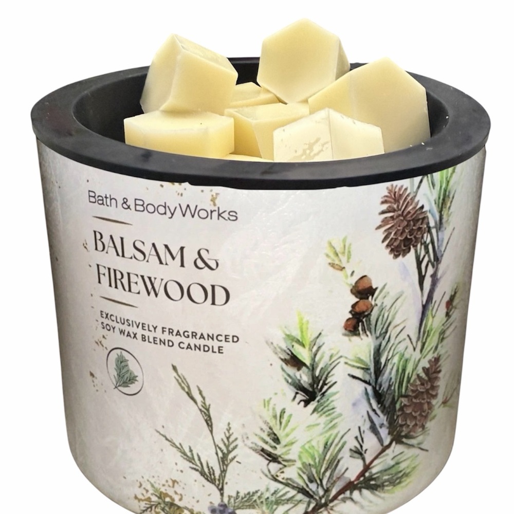 Wax Melts 4oz - Bath and Body Works - Balsam & Firewood
